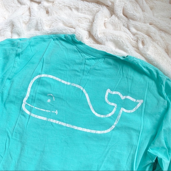 Vineyard Vines Tops - ⛔️SOLD Vineyard Vines Men’s Long Sleeve Pocket Tee - Mint